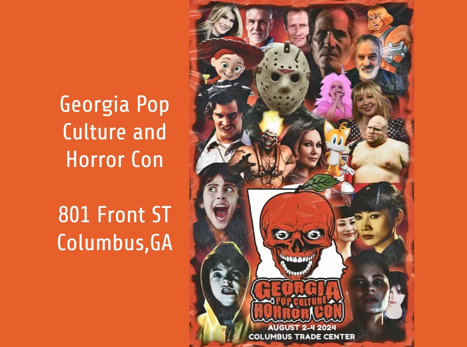 horror con info flyer
